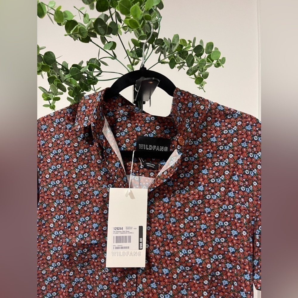 THE EMPOWER SHIRT DRESS NWT WILDFANG - Picture 11 of 13